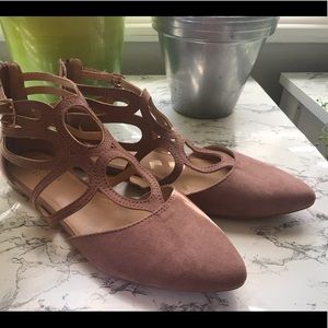 Lauren Conrad shoes 8.5. Dusty rose